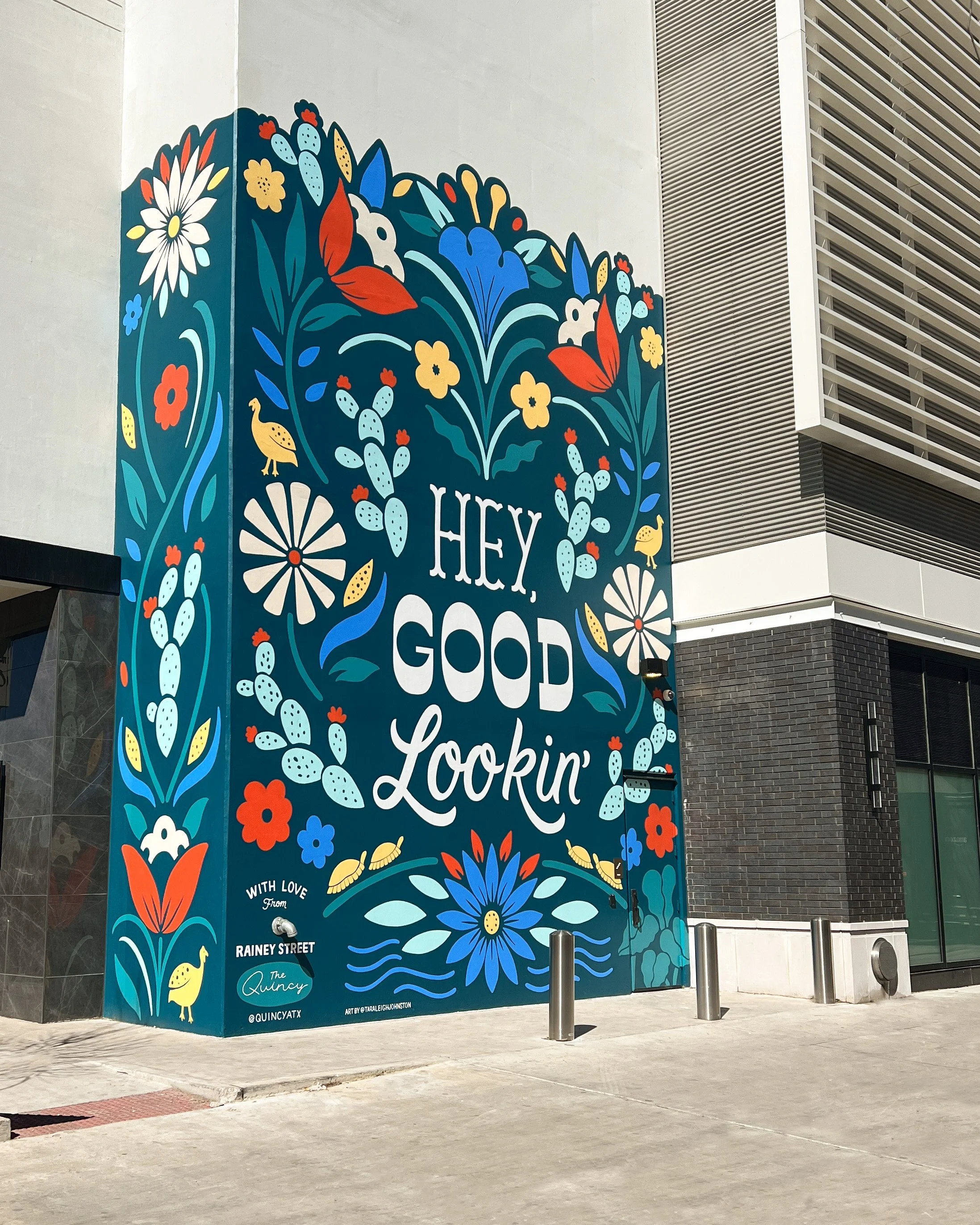 Tara Johnston | Austin-based Mural Artist-The Quincy